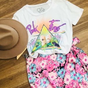 Chaser Graphic Band Tee Pink Floyd